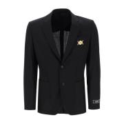 Jackets Versace , Black , Heren