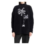 Knitwear Palm Angels , Black , Dames