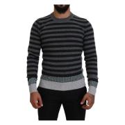 Round-neck Knitwear Dolce & Gabbana , Multicolor , Heren