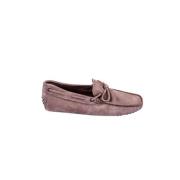 Lichtbruine Leren Schoenen Tod's , Brown , Heren