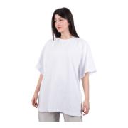 Blocco Wit T-shirt Sportmax , White , Dames