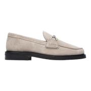 Taupe suède loafers Filling Pieces , Beige , Heren
