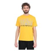 T-Shirts Emporio Armani EA7 , Yellow , Heren