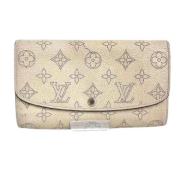 Pre-owned Canvas wallets Louis Vuitton Vintage , Beige , Dames