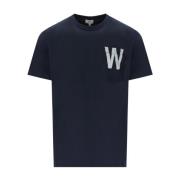 T-Shirts Woolrich , Blue , Heren