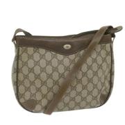 Pre-owned Canvas gucci-bags Gucci Vintage , Beige , Dames