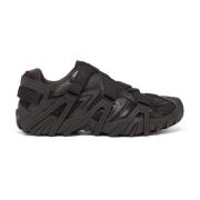 S-Prototype-CR - Caged sneakers in mesh and leather Diesel , Black , H...