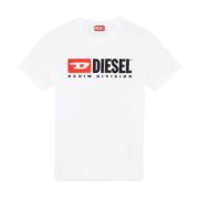 T-Shirts Diesel , White , Heren