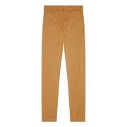 Chino pants in cotton gabardine Diesel , Brown , Heren