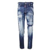 Jeans Broek Dsquared2 , Blue , Dames