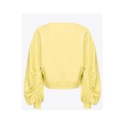 Sweatshirts Pinko , Yellow , Dames