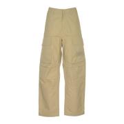 Wide Trousers Stone Island , Beige , Heren