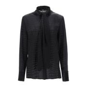 Blouses & Shirts Versace , Black , Dames