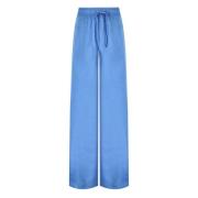 Wide Trousers Essentiel Antwerp , Blue , Dames