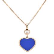 Pre-owned Rose Gold necklaces Chopard Pre-owned , Blue , Dames