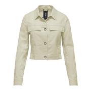 Light Jackets BomBoogie , Beige , Dames