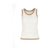 Mouwloze Top Liu Jo , White , Dames