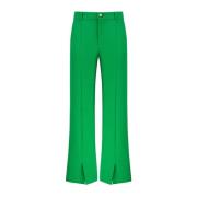 Wide Trousers Chiara Ferragni Collection , Green , Dames