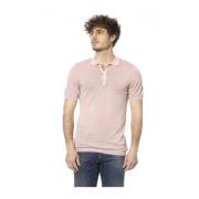 Polo Shirts Distretto12 , Pink , Heren