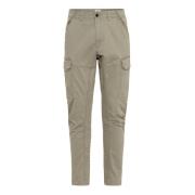Tapered Trousers Camel Active , Beige , Heren