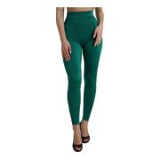 Leggings Dolce & Gabbana , Green , Dames