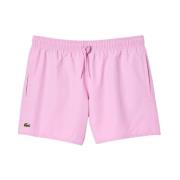Roze Katoenen Zwemshorts Lacoste , Pink , Heren