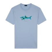 T-Shirts Paul & Shark , Blue , Heren