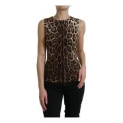 Sleeveless Tops Dolce & Gabbana , Brown , Dames