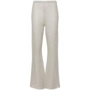 Wide Trousers Forte Forte , Gray , Dames