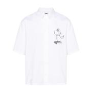 Short Sleeve Shirts Jacquemus , White , Heren