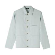 Parijse Valentin Bleekgroene Jas A.p.c. , Green , Heren