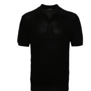 Zwarte T-shirts en Polos Roberto Collina , Black , Heren