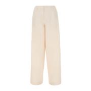 Wide Trousers Philosophy di Lorenzo Serafini , White , Dames