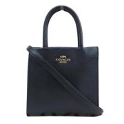 Pre-owned Leather totes Coach Pre-owned , Black , Dames