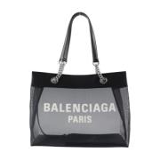 Pre-owned Leather totes Balenciaga Vintage , Black , Dames