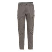 Tapered Trousers Camel Active , Gray , Heren