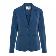 Reisblazer met Paspelzak en 2-Knoopssluiting &Co Woman , Blue , Dames