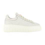 Witte Sneakers Klassiek Model Hogan , White , Dames