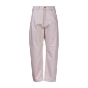 Wide Trousers Mauro Grifoni , White , Heren
