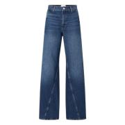 Wide Jeans Anine Bing , Blue , Dames