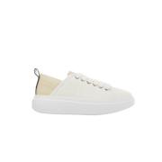 Wembley Wit Nude Sneakers Alexander Smith , White , Dames