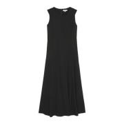 Mouwloze aansluitende jurk Marc O'Polo , Black , Dames