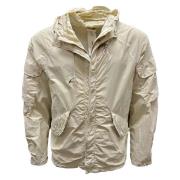 Lichtgewicht Nylon Tactel Hoodie Ten C , Beige , Heren