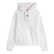 Hoodies Diesel , White , Heren