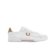 Klassieke leren sneakers Fred Perry , White , Heren