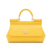 Handbags Dolce & Gabbana , Yellow , Dames