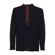 Blauwe Ongevoerde Herenjas Paul Smith , Blue , Heren