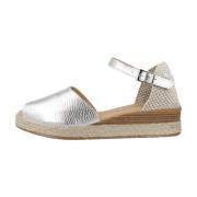 Stijlvolle Sleehak Sandalen Pitillos , Gray , Dames