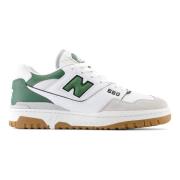 550 Wit Groen Basketbalschoen New Balance , Multicolor , Heren