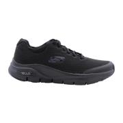 Stijlvolle Heren Sneaker Skechers , Black , Heren